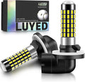 881 LED Fog Light Bulb 1800 Lumens Super Bright 889 894 896 Led Bulbs with Projector for Fog Lights,Xenon White,Pack of 2